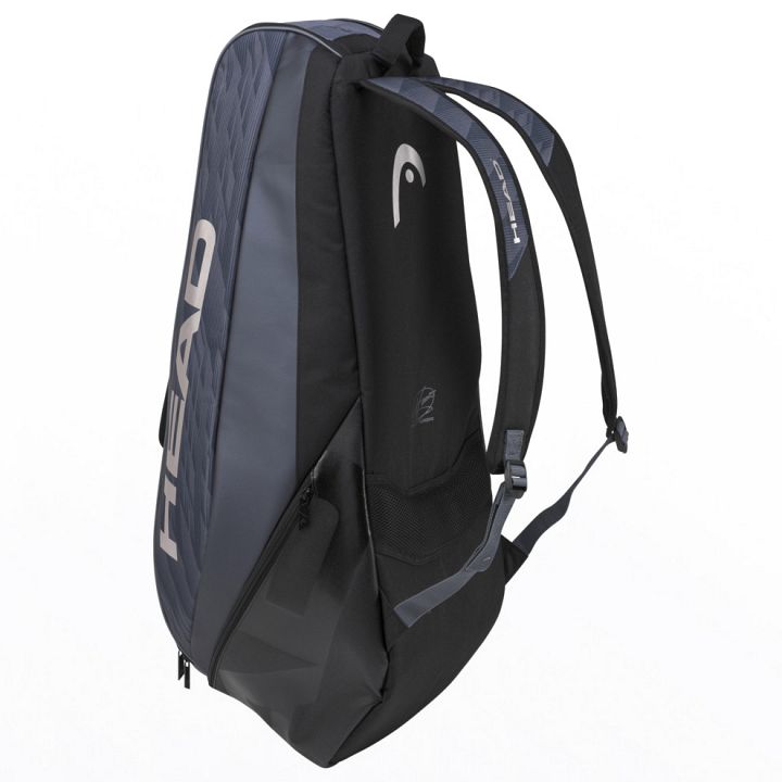 Head Djokovic Combi 6R Anthracite / Black